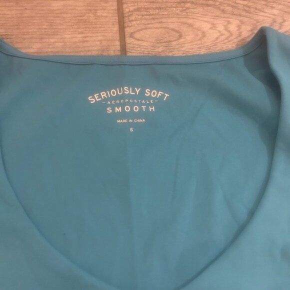 Aeropostale Seriously Soft Blue Bodysuit - Picture 4 of 6